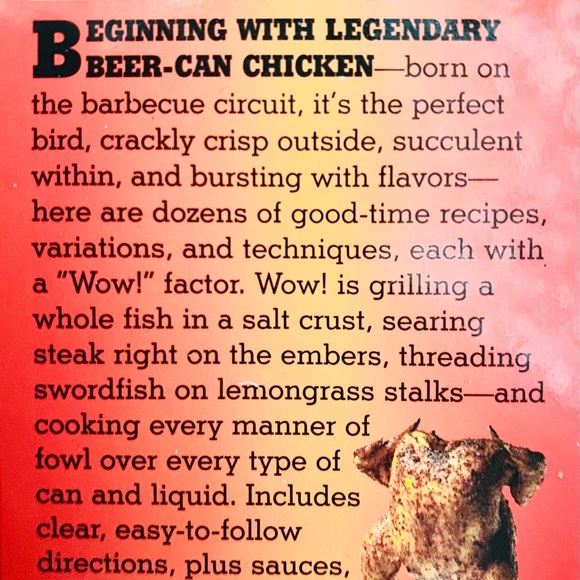 Beer Can Chicken Barbecue Bible Cookbook by Stephen Raichlen - Picture 5 of 5